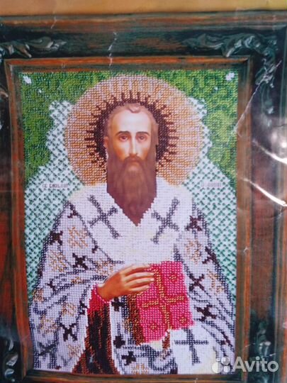 Набор для вышивания бисером «Святой Василий»