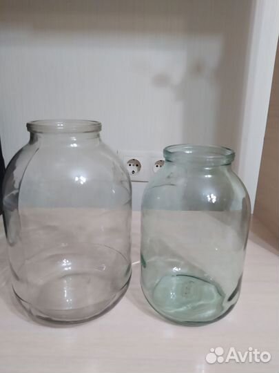 Стеклянная банка 3л,2л