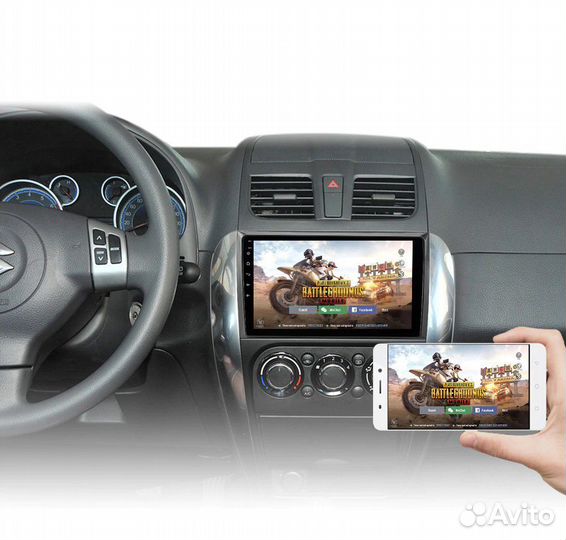 Suzuki SX4 Android магнитола новая