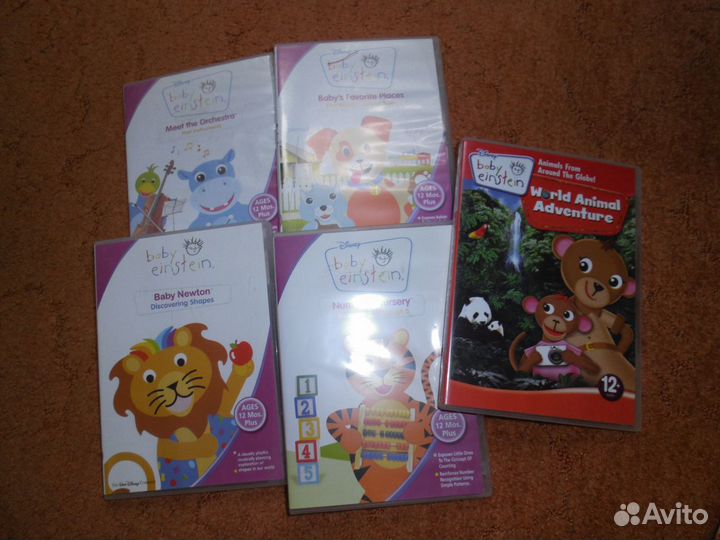 Обучающие DVD и CD для детей Бэби Эйнштейн