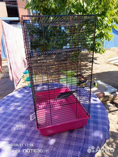 Большая клетка для крыс, хомяков, птиц