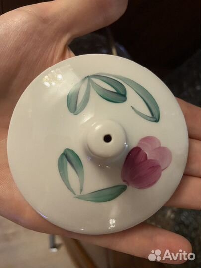 Сахарница фарфор Вербилки