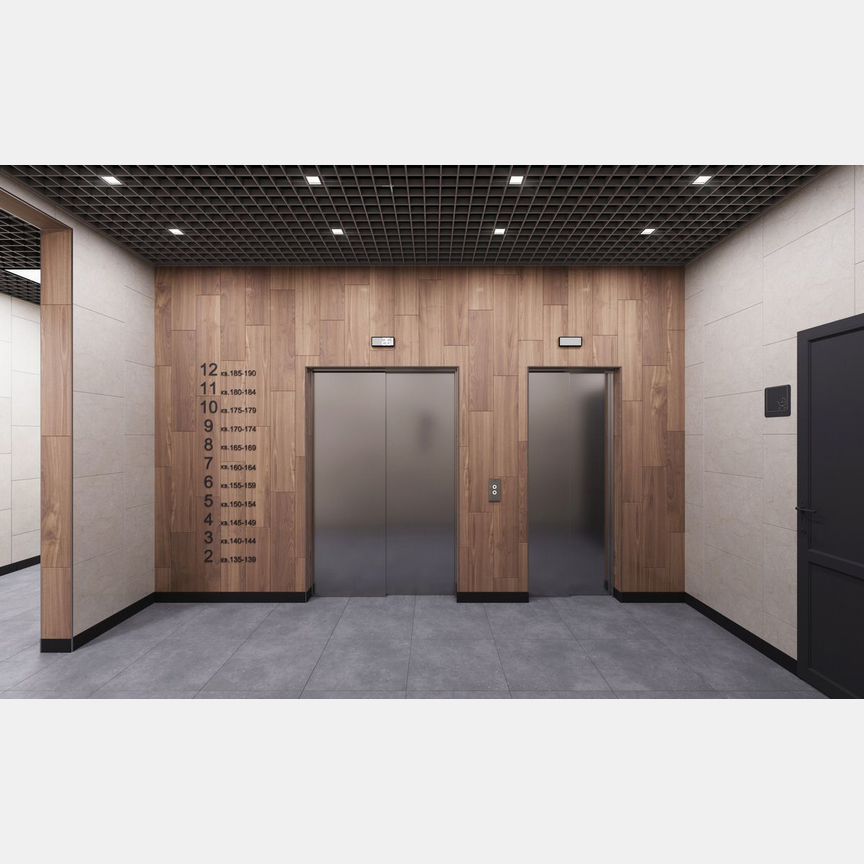 2-к. квартира, 60 м², 10/12 эт.