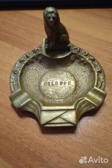 Пепельница антиквариат Франция