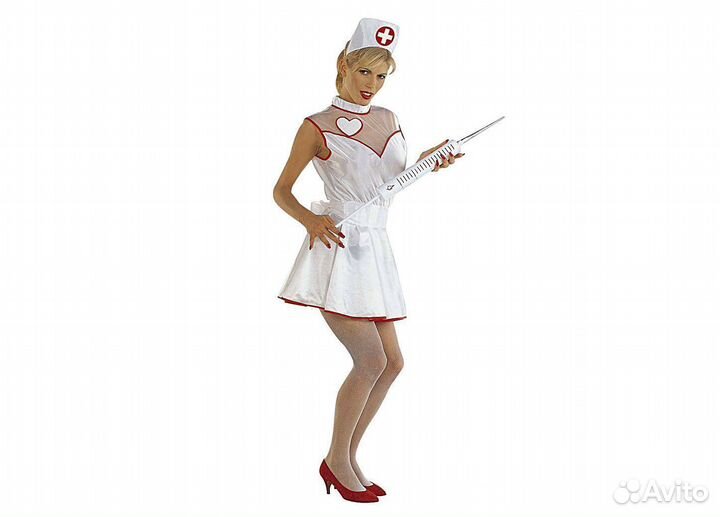 Костюм Медсестра (платье, пояс, головной убор) 310