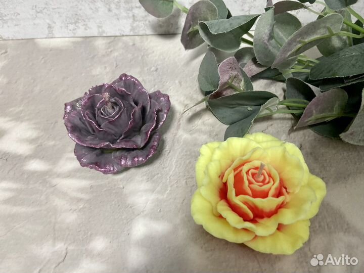 Свечи восковые ручной работы