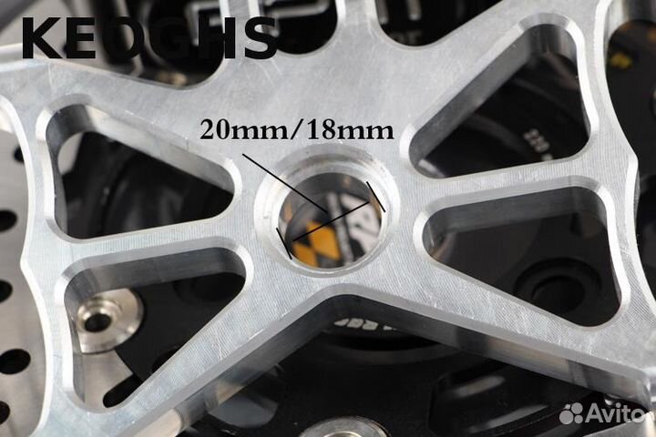 Мото тормоза задние (на 2 суппорта)