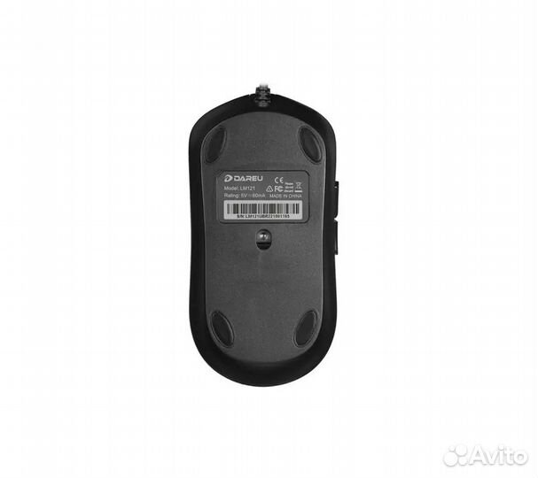 Мышь Dareu LM121, черный