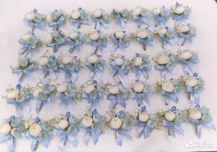 Бутоньерки для гостей