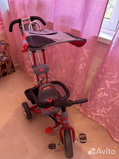 Детский велосипед трехколесный б/у