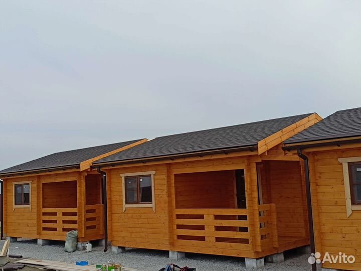 Гостевой домик из минибруса 5*5