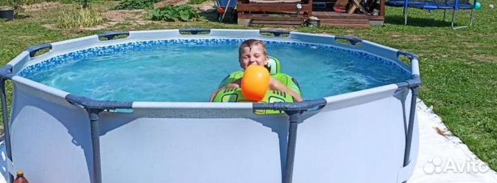 Каркасный бассейн бу