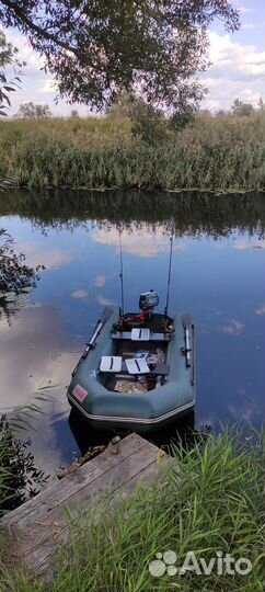 Лодочный мотор + лодка