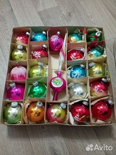 Елочные игрушки ГДР