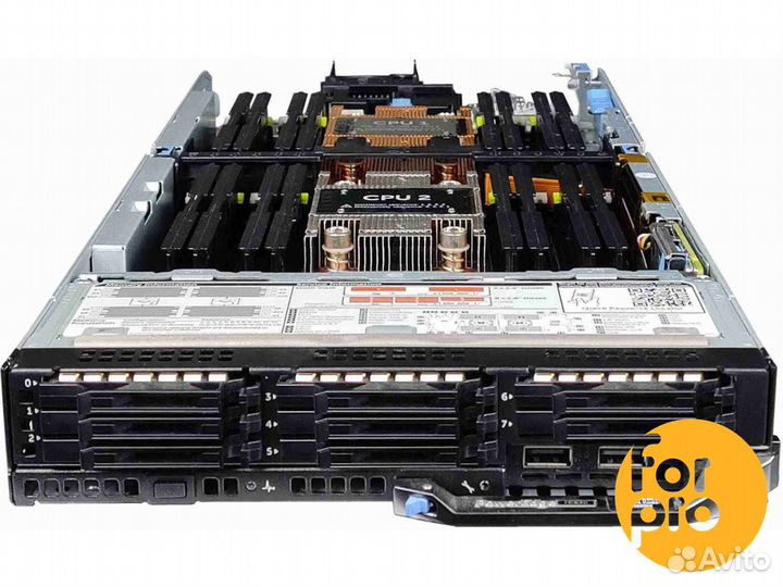 Сервер dell FC630 2xE5-2683v4 32GB, H730