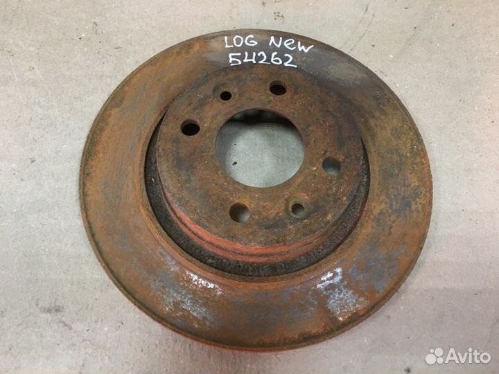 Диск тормозной передний Renault Logan 2