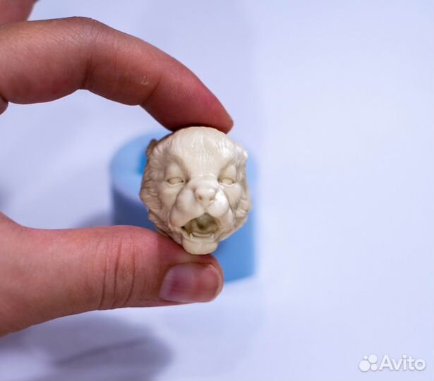 Силиконовый молд лицо