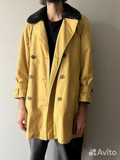 Пальто мужское длинное двубортное