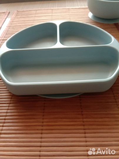 Посуда детская силиконовая, 5 предметов