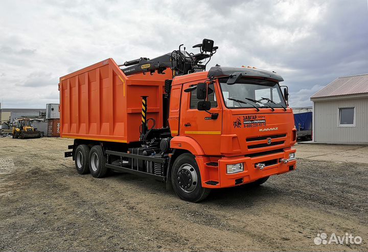 КамАЗ 65115 с КМУ, 2023