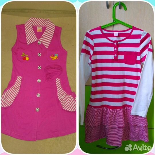 Одежда на девочку 6-8 лет