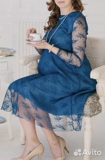 Платье unique fabric Черешня