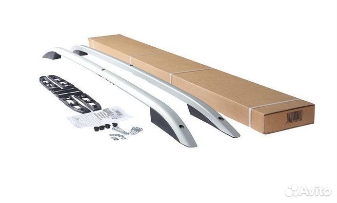 Рейлинги Can-Otomotiv Porsche Cayenne 10+ серебро