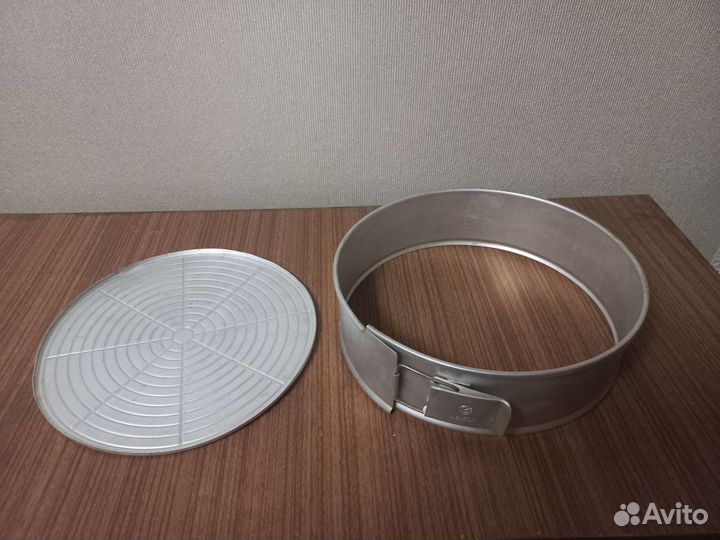 Разъёмная алюминиевая форма для торта
