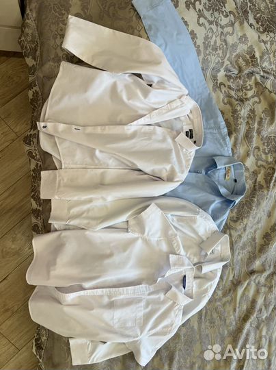 Рубашки для мальчиков 140/146