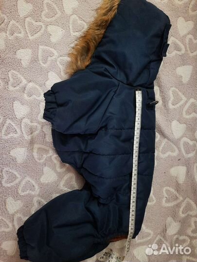 Тёплая куртка для собаки