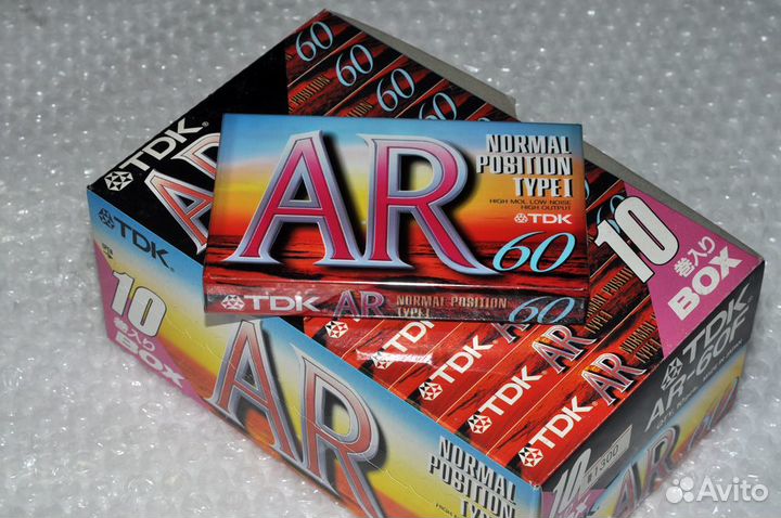 Аудиокассета TDK AR 60 japan market (3637)