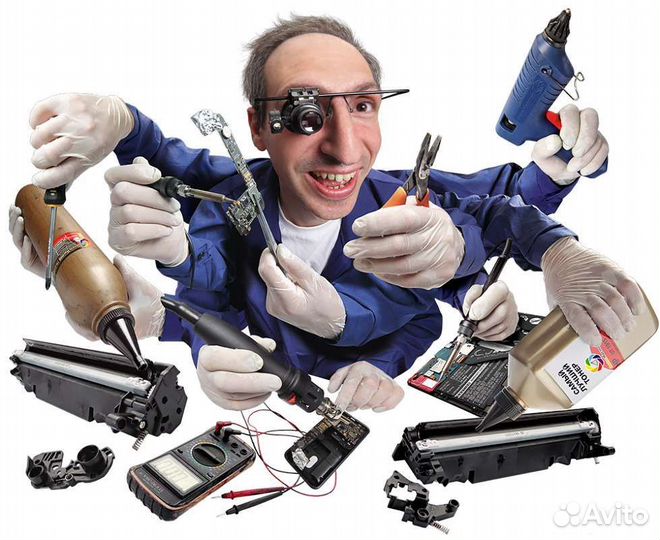 Ремонт телефонов, ком-ров, ноутбуков, планшетов