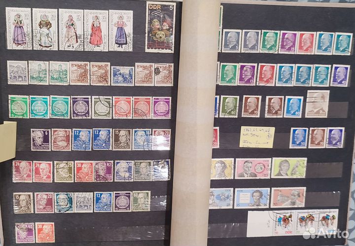 Почтовые Марки ГДР, Альбом марок