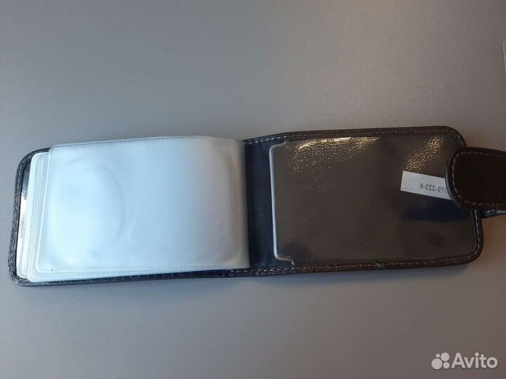 Картхолдер / Визитница Dierhoff натуральная кожа