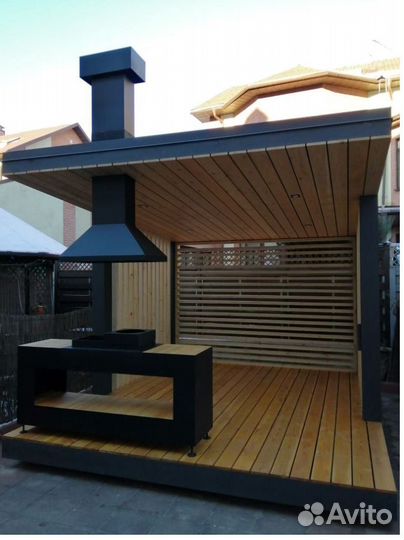 Очаг зона металлическая