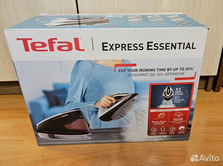 Парогенератор Tefal Express Essential SV6120E0 new