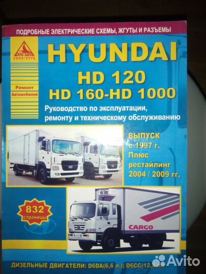 Руководство по эксплуатации и ремонту hyundai HD