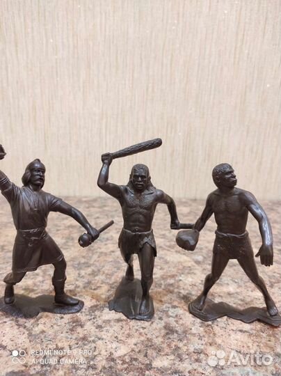 Солдатики индейцы СССР, вся коллекция 8 шт