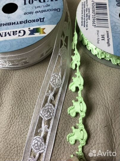 Тесьма декоративная для рукоделия Гамма