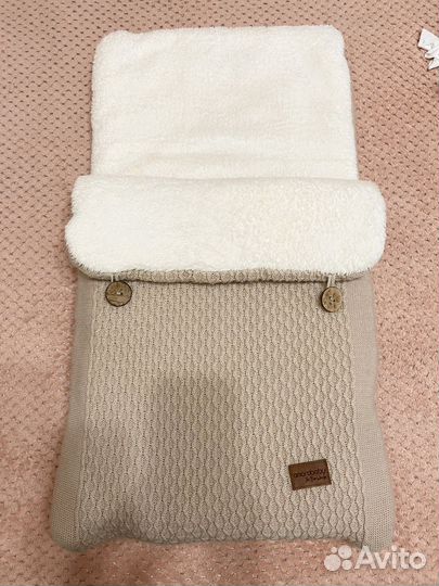 Зимний конверт в коляску amarobaby