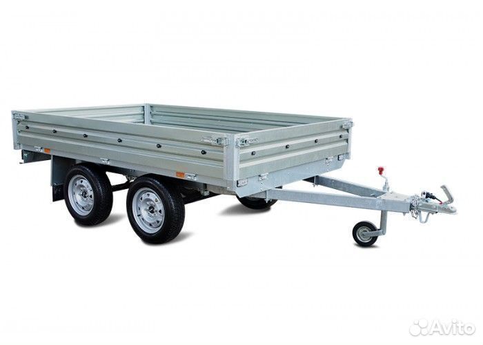 Прицеп легковой двухосный мзса