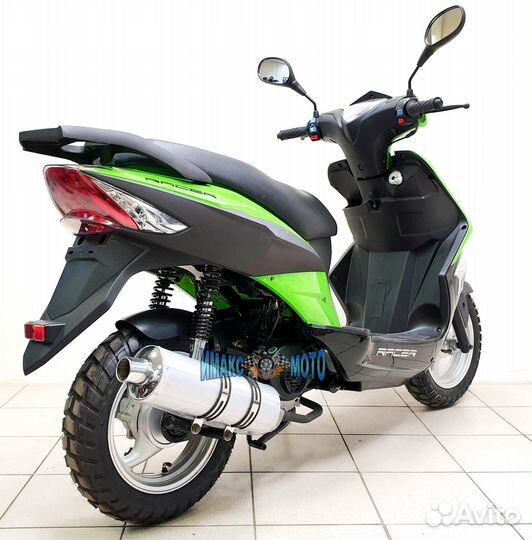 Мопед racer RC50QT-6F flame green