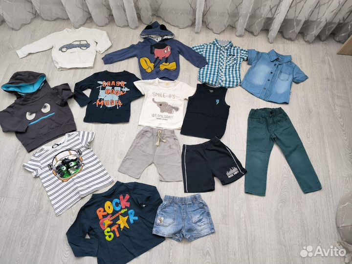 Вещи пакетом на рост 92-98см