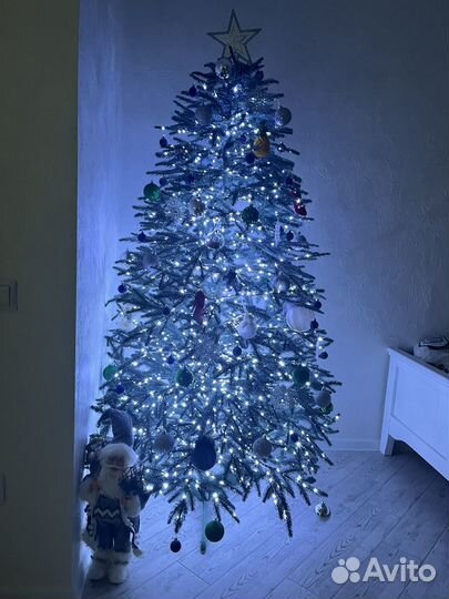 Ель искуственная литая 180см