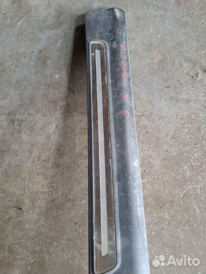 Накладка порога задний Audi A6 C6