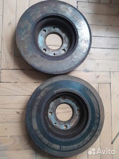 Тормозные диски передние hyundai getz R14