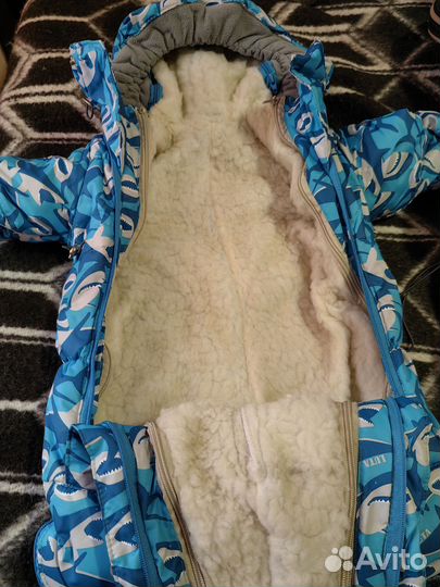 Зимний комбинезон для мальчика