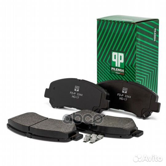 Колодки тормозные дисковые передние FD-P3344