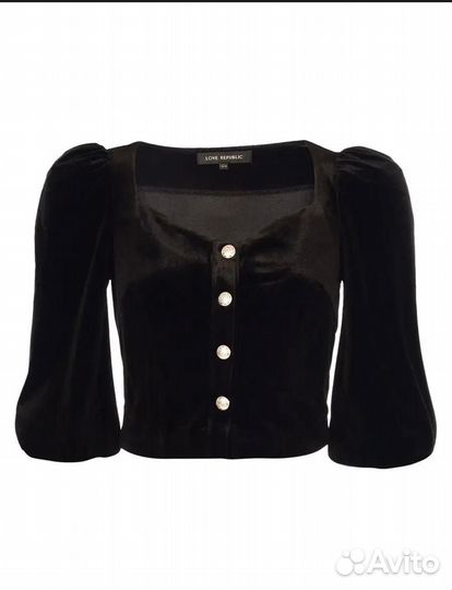 Бархатная блузка love republic размер 42-44 в идеа