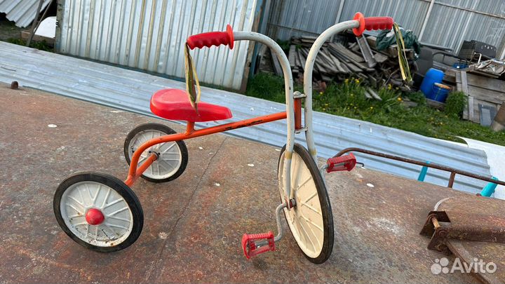 Детский Трехколесный велосипед СССР